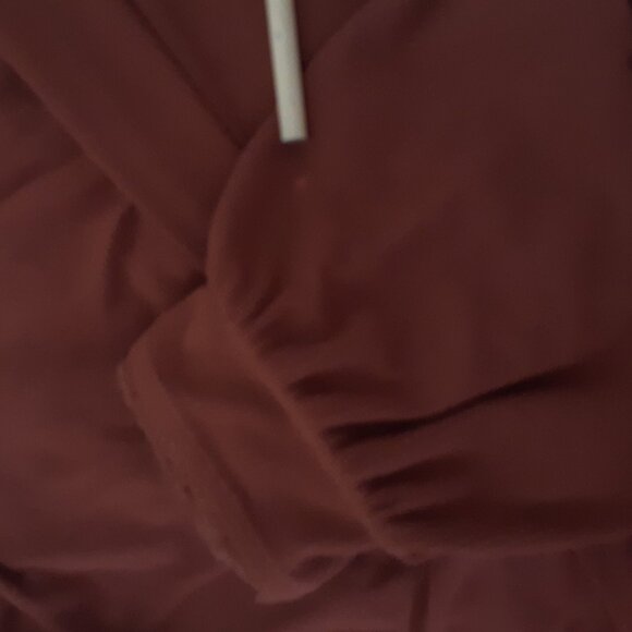 Free People Untamed Back Twist Knott Long Sleeve Ribbed Knit Tunic Top - Picture 7 of 7